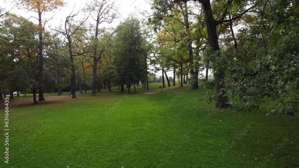 Aerial View of Disc Golf Course and Throws (Mohawk Park, Brantford, Ontario, Canada) Aerial View of Disc Golf Course and Throws (Mohawk Park, Brantford, Ontario, Canada)