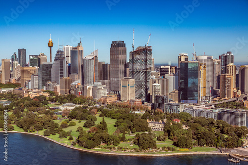 Aerial view of Sydney  Australia