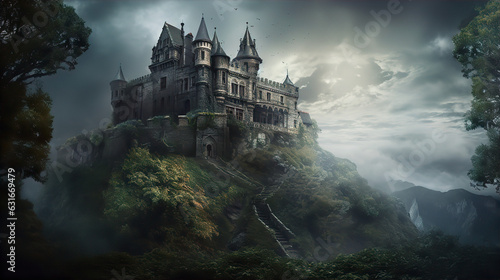 A Hauntingly Beautiful Abandoned Castle