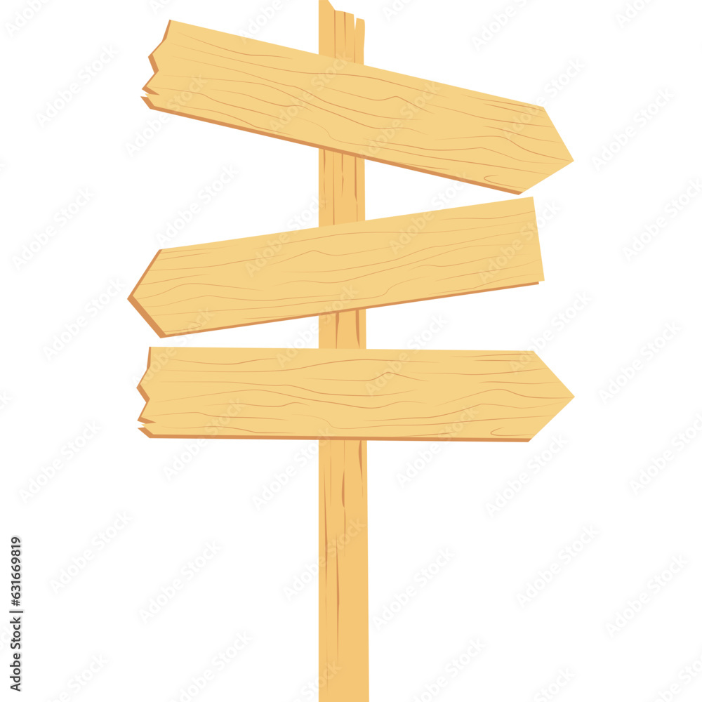 Wooden Board Direction