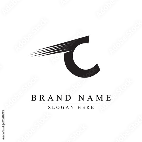 Letter C Professional Logo For All Kind Of Businesses, C Letter Logo Design, Modern Abstract Letter C logo,