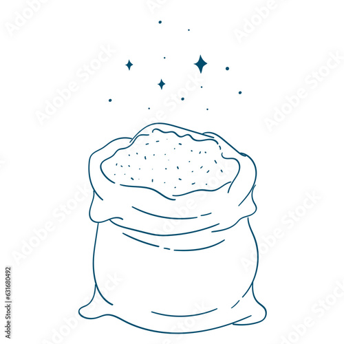 A charming image featuring sacks of rice and wheat, symbolizing the important role they play in agriculture and food distribution.