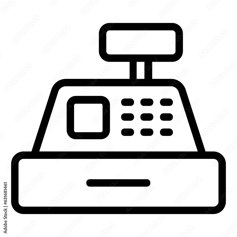 cash register icon cash register icon