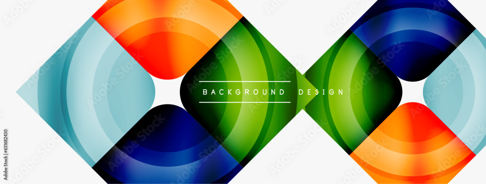 Circle abstract background. Wallpaper, banner, background, landing page, wall art, invitation, print, poster Circle abstract background. Wallpaper, banner, background, landing page, wall art, invitation, print, poster