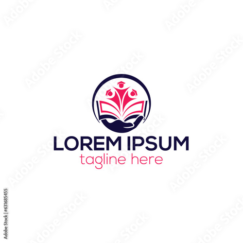 charity education organization's innovative and foundation logo design