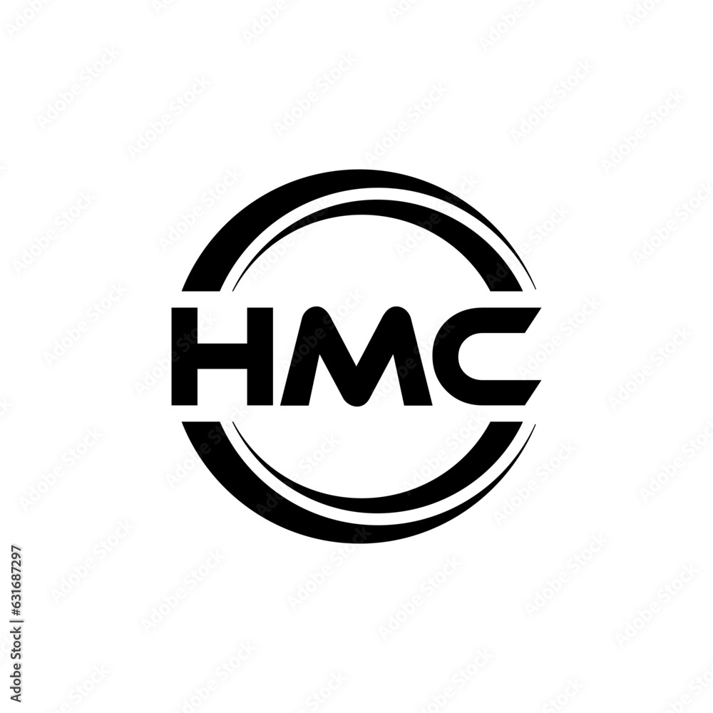 HMC letter logo design with white background in illustrator, vector logo modern alphabet font overlap style. calligraphy designs for logo, Poster, Invitation, etc. HMC letter logo design with white background in illustrator, vector logo modern alphabet font overlap style. calligraphy designs for logo, Poster, Invitation, etc.