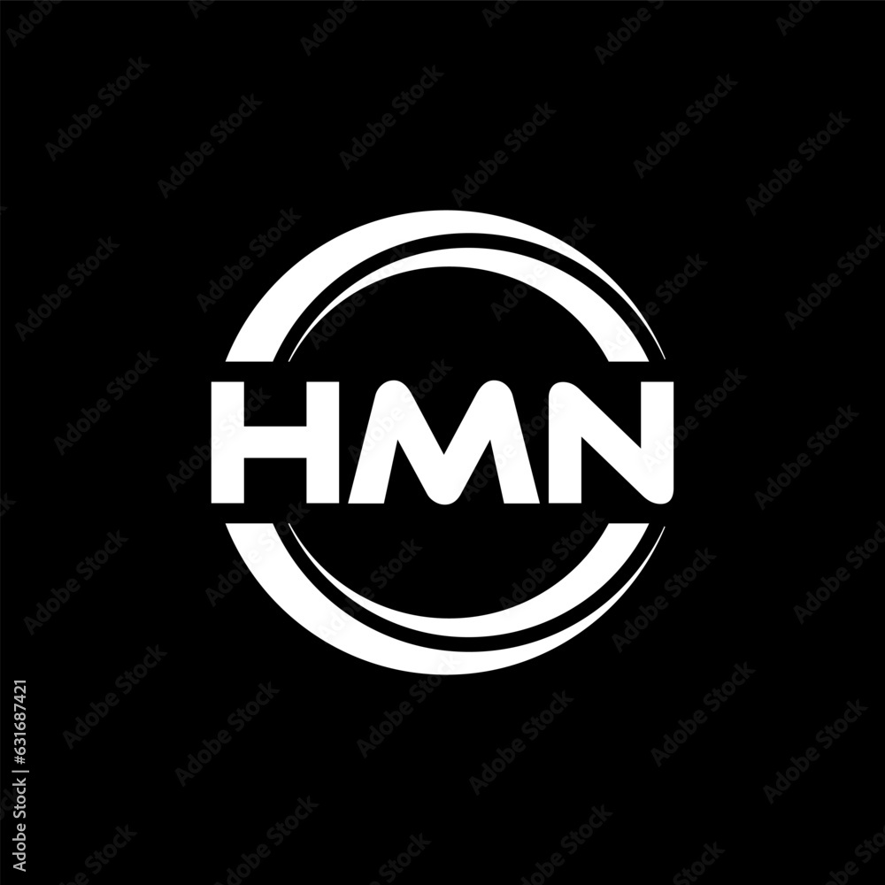 HMN letter logo design with black background in illustrator, vector logo modern alphabet font overlap style. calligraphy designs for logo, Poster, Invitation, etc. HMN letter logo design with black background in illustrator, vector logo modern alphabet font overlap style. calligraphy designs for logo, Poster, Invitation, etc.