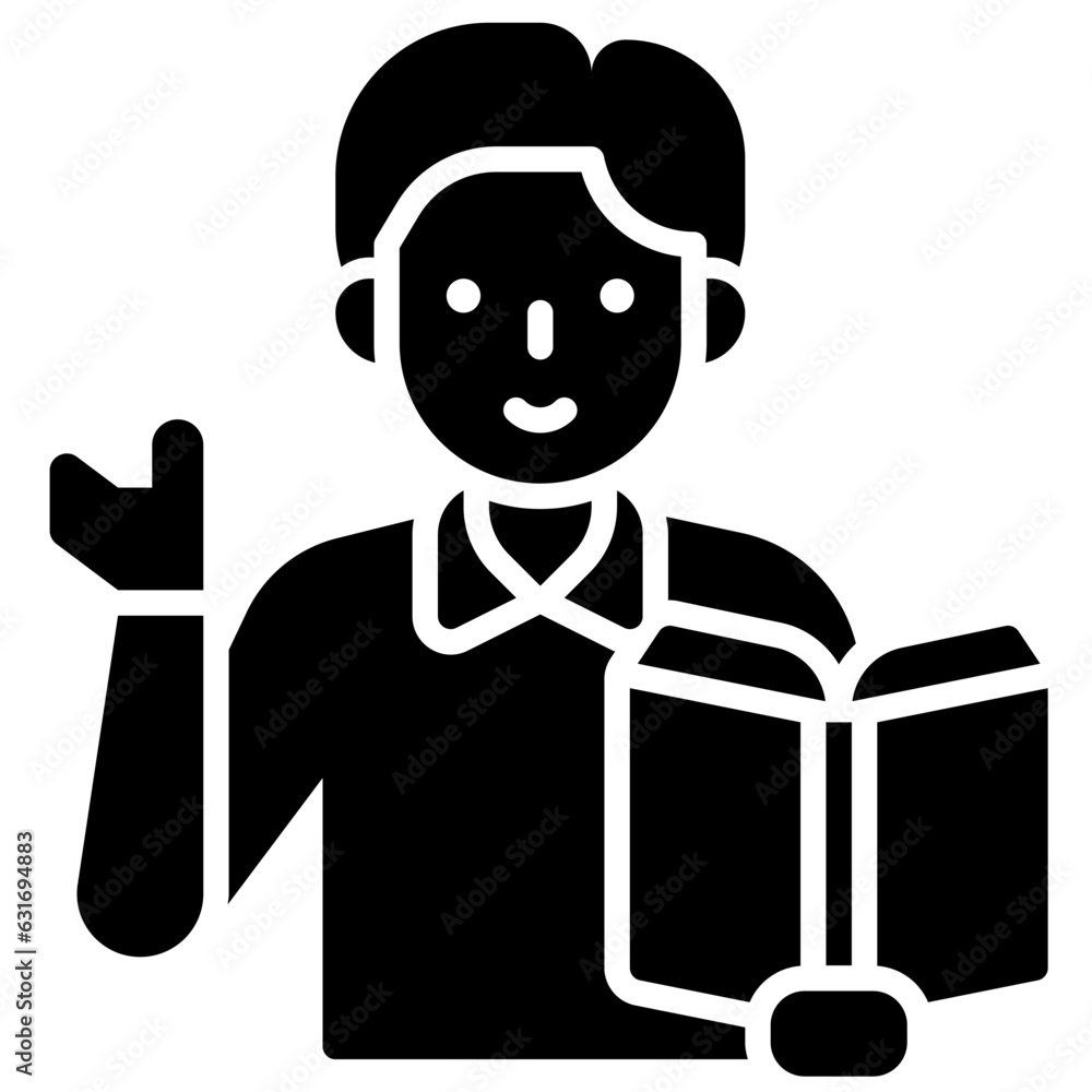 Teaching icon, An avatar that is related to education