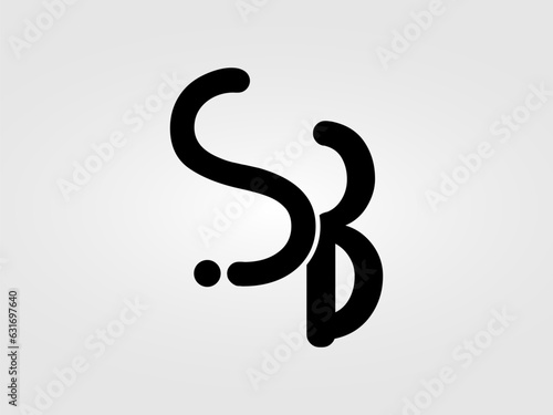 Wallpaper Mural Initial SB letter Logo Design vector Template. monogram, lettermark SB logo Design Torontodigital.ca