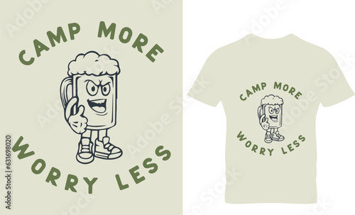life is better around the campfire with flame camping logo label emblem with color variant for t-shirt design