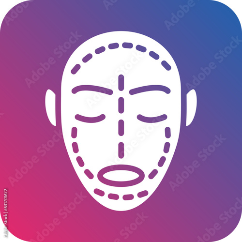 Vector Design Cosmetic Surgery Icon Style