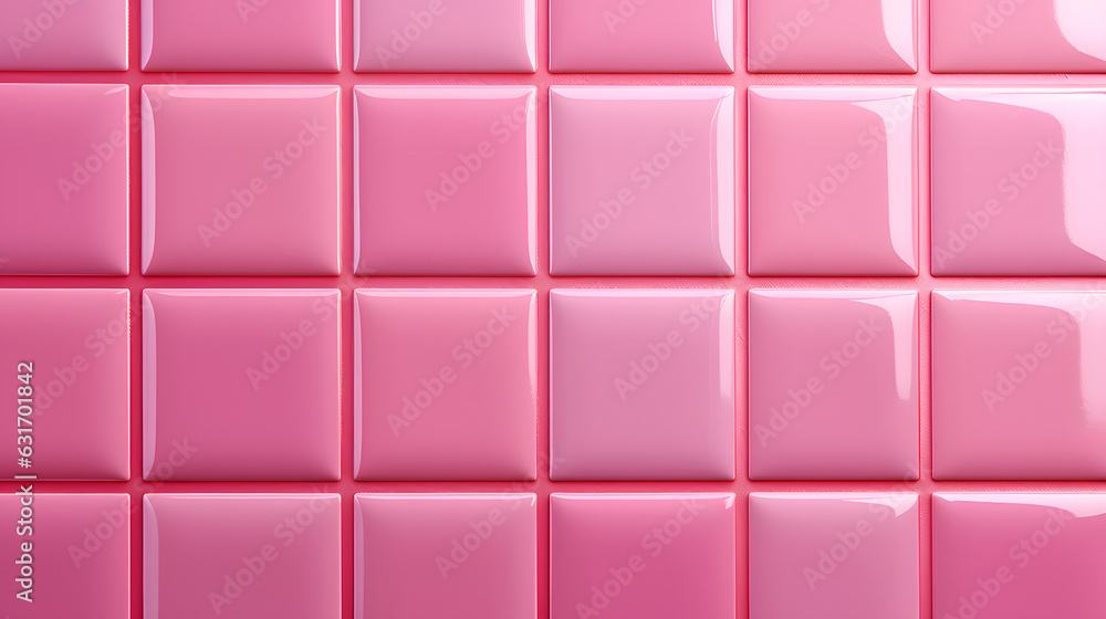 Glossy pink ceramic wall tiles Glossy pink ceramic wall tiles
