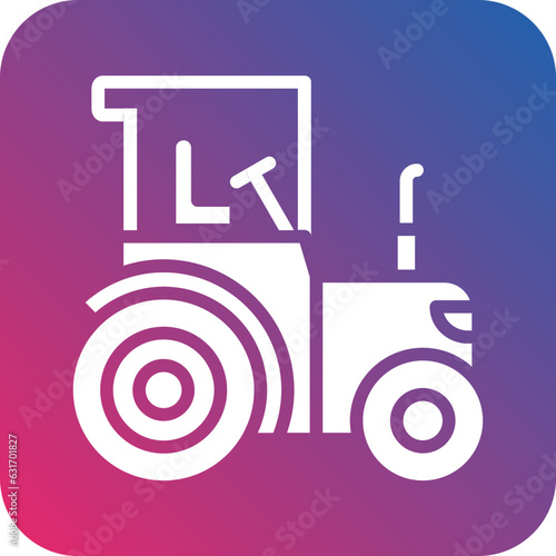 Vector Design Tractor Icon Style