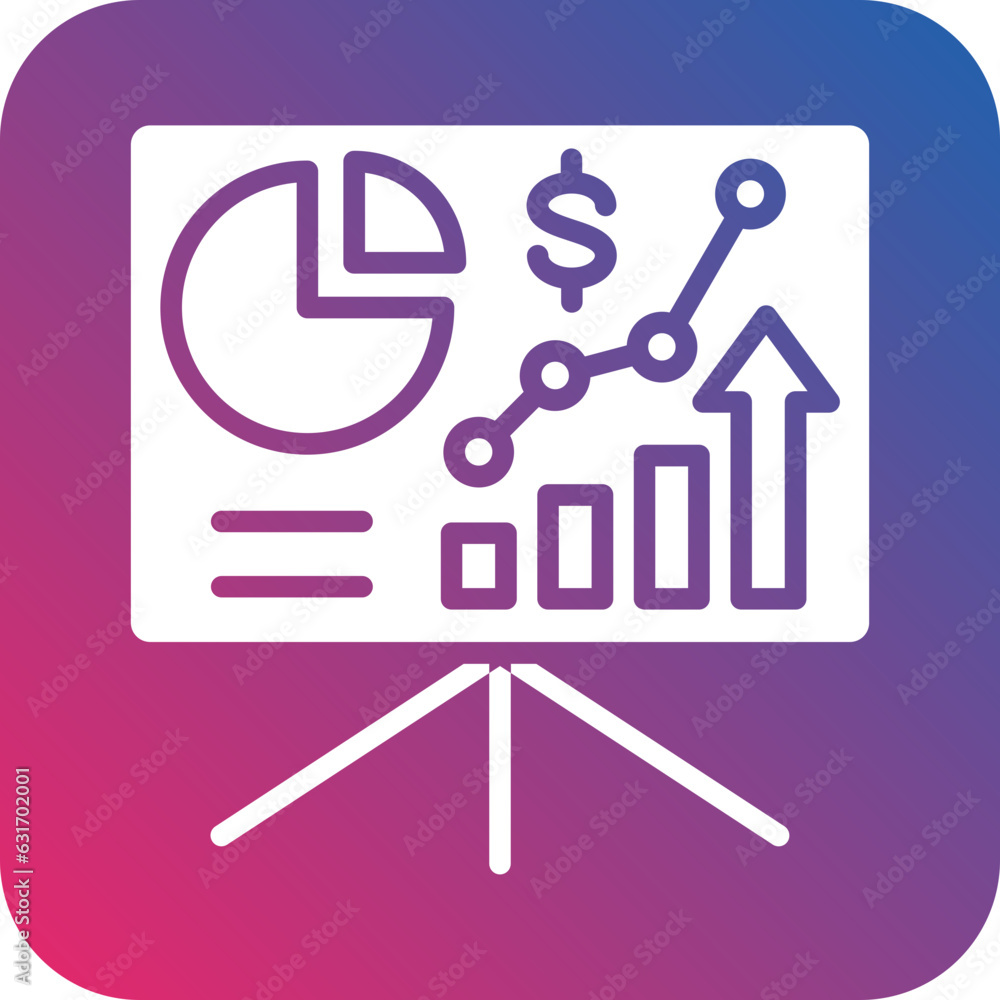 Vector Design Presentation Icon Style Vector Design Presentation Icon Style
