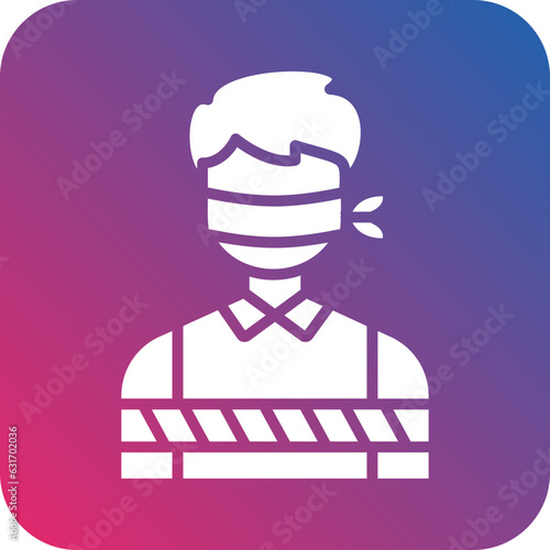 Vector Design Hostage Icon Style