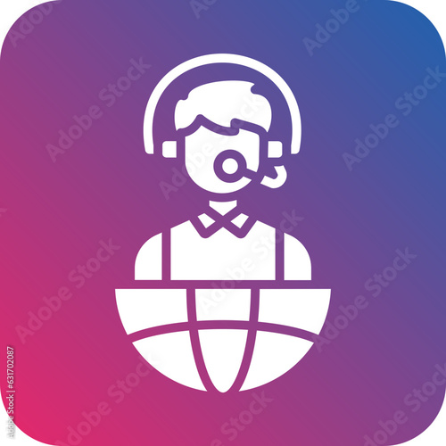 Vector Design Interpreter Icon Style