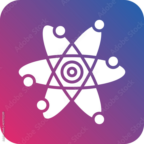 Vector Design Atom Icon Style