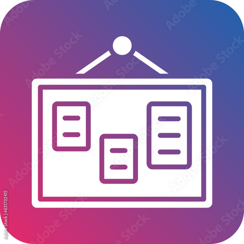 Vector Design Pinboard Icon Style