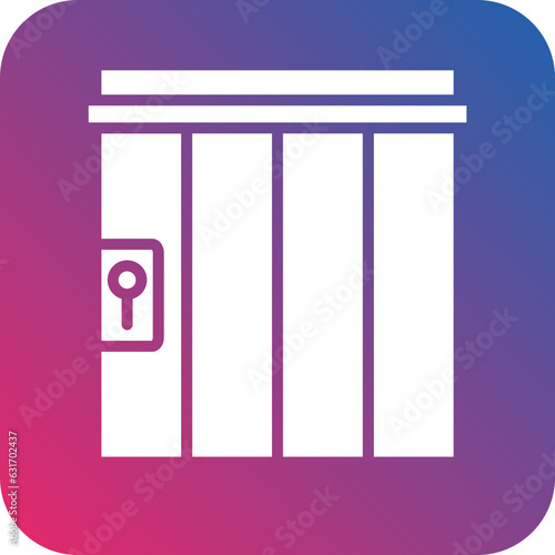 Vector Design Jail Icon Style