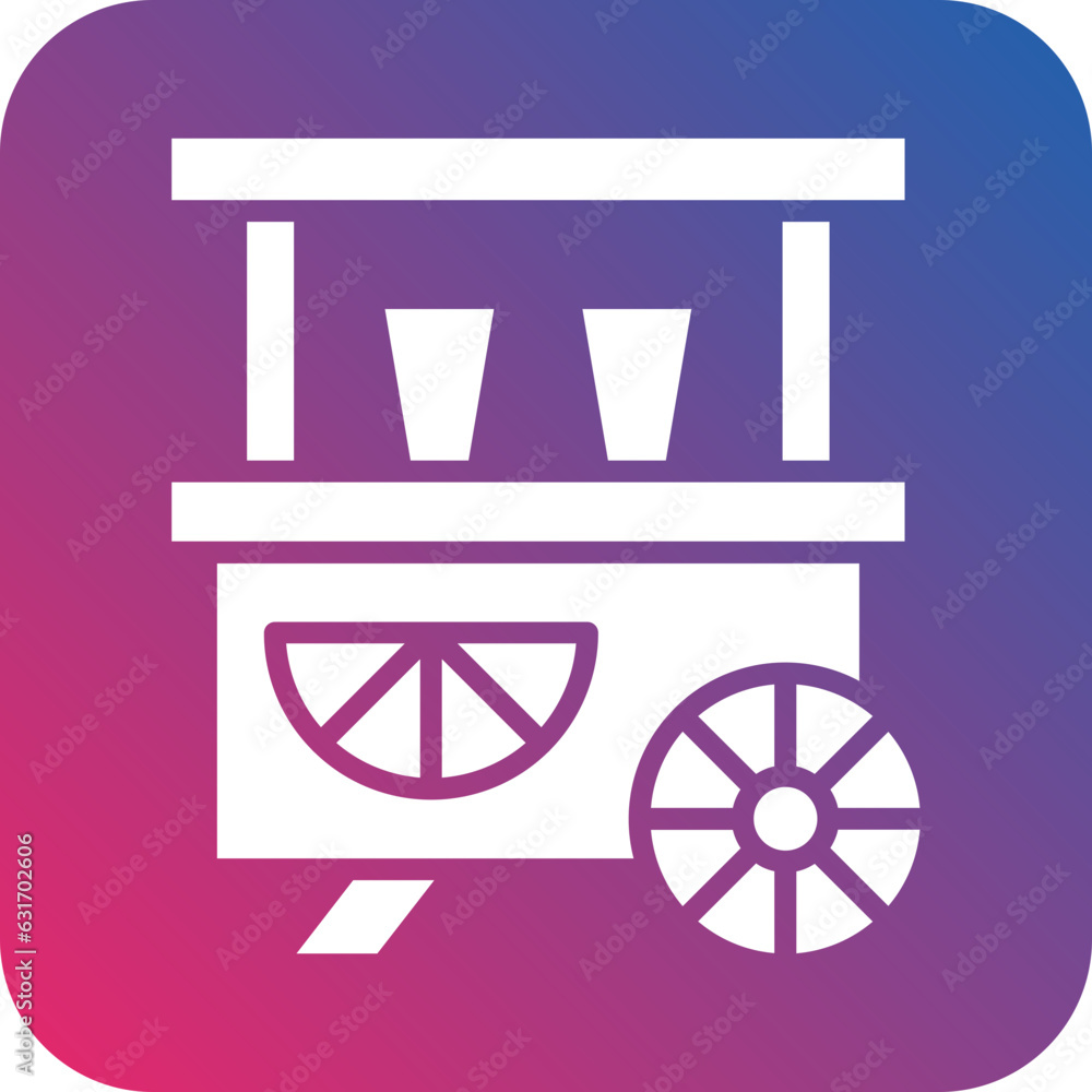 Vector Design Lemonade Stall Icon Style Vector Design Lemonade Stall Icon Style