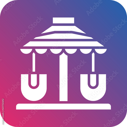 Vector Design Cup Ride Icon Style