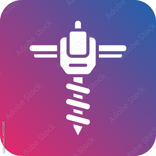 Vector Design Drain Auger Icon Style