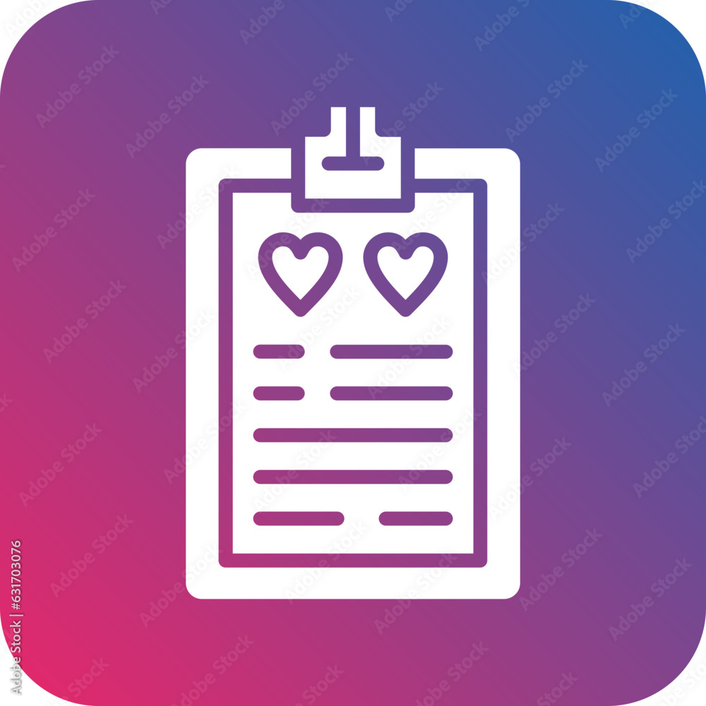 Vector Design Wishlist Icon Style Vector Design Wishlist Icon Style