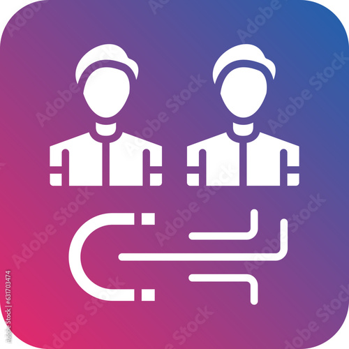 Vector Design Lead Generation Icon Style