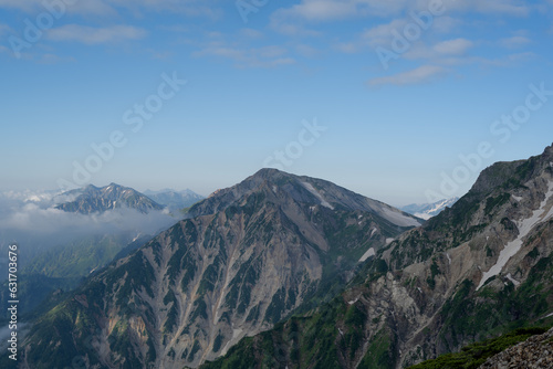 白馬から眺める北アルプスの山々 © Keiichi Wakui