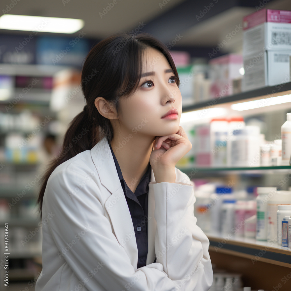薬剤師の日本人女性