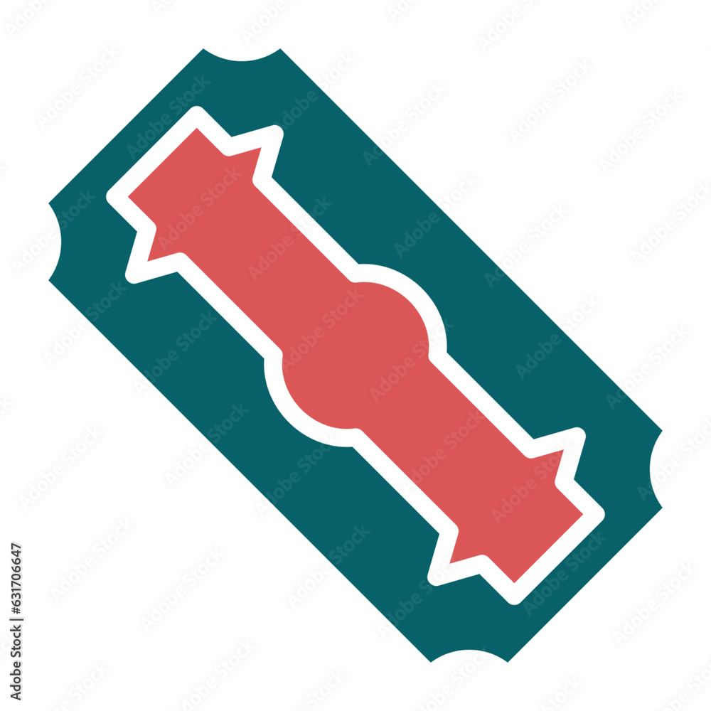 Vector Design Razor Blade Icon Style Vector Design Razor Blade Icon Style