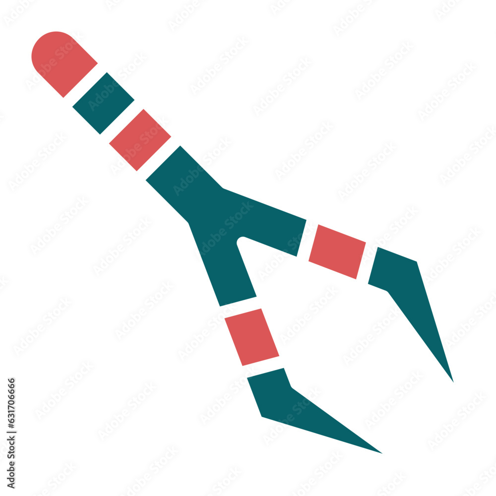 Obraz premium Vector Design Tweezers Icon Style