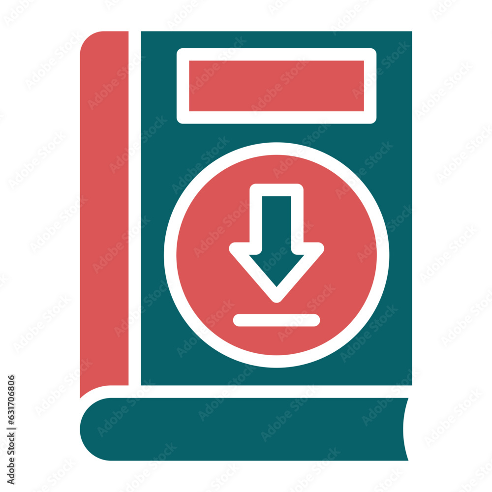 Vector Design Download Book Icon Style Vector Design Download Book Icon Style