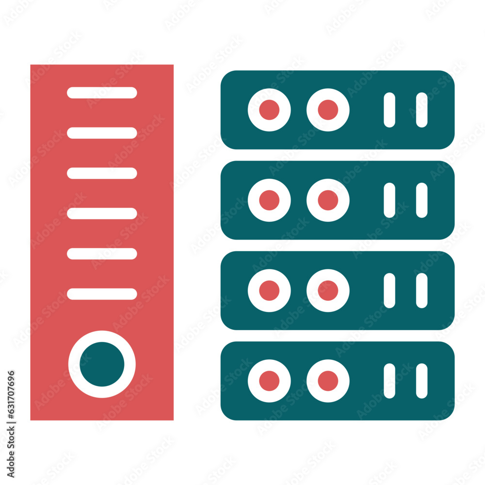 Vector Design Industry Server Icon Style Vector Design Industry Server Icon Style