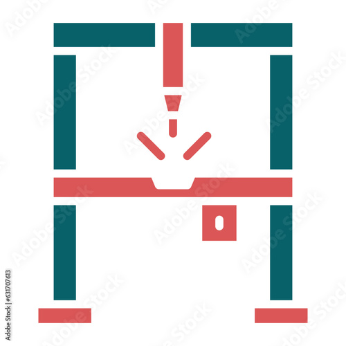 Vector Design Plasma Laser Icon Style