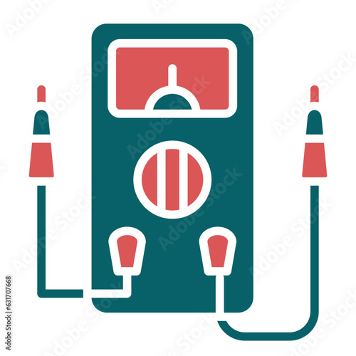 Vector Design Multimeter Icon Style