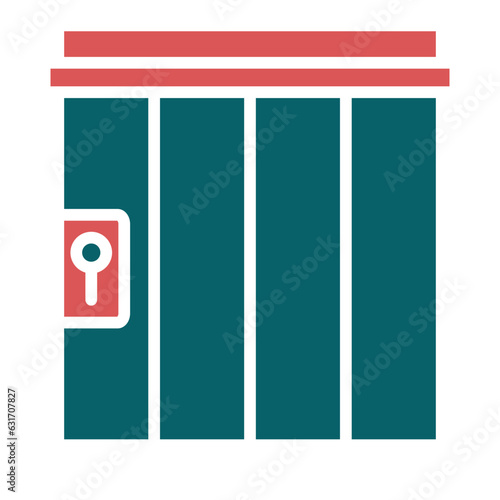 Vector Design Jail Icon Style