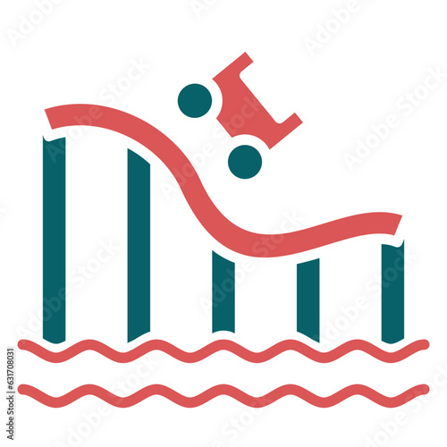 Vector Design Water Coaster Icon Style