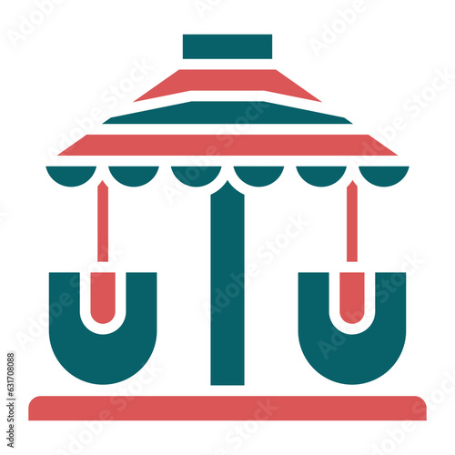 Vector Design Cup Ride Icon Style