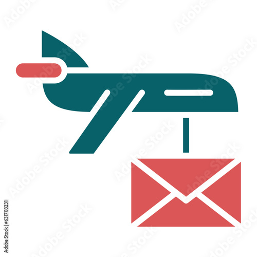 Vector Design Air Mail Icon Style