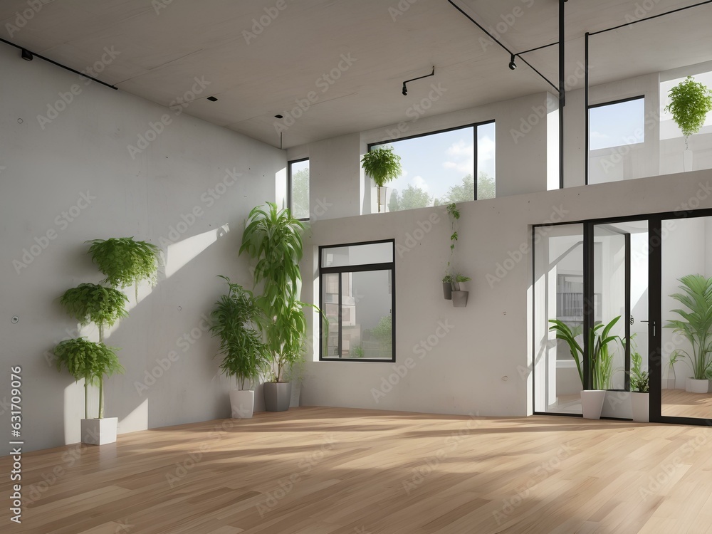 Fototapeta premium modern home interior