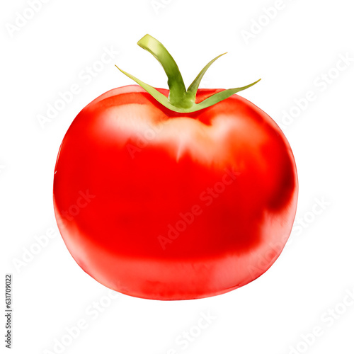 Wallpaper Mural tomato isolated on white Torontodigital.ca