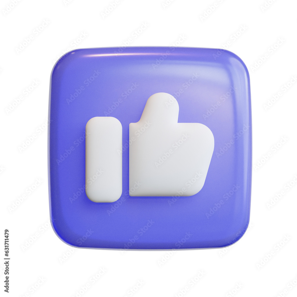 3D dislike User interface icons with tile cute icons high quality render 3D dislike User interface icons with tile cute icons high quality render