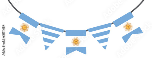 Argentina Decor Flag
