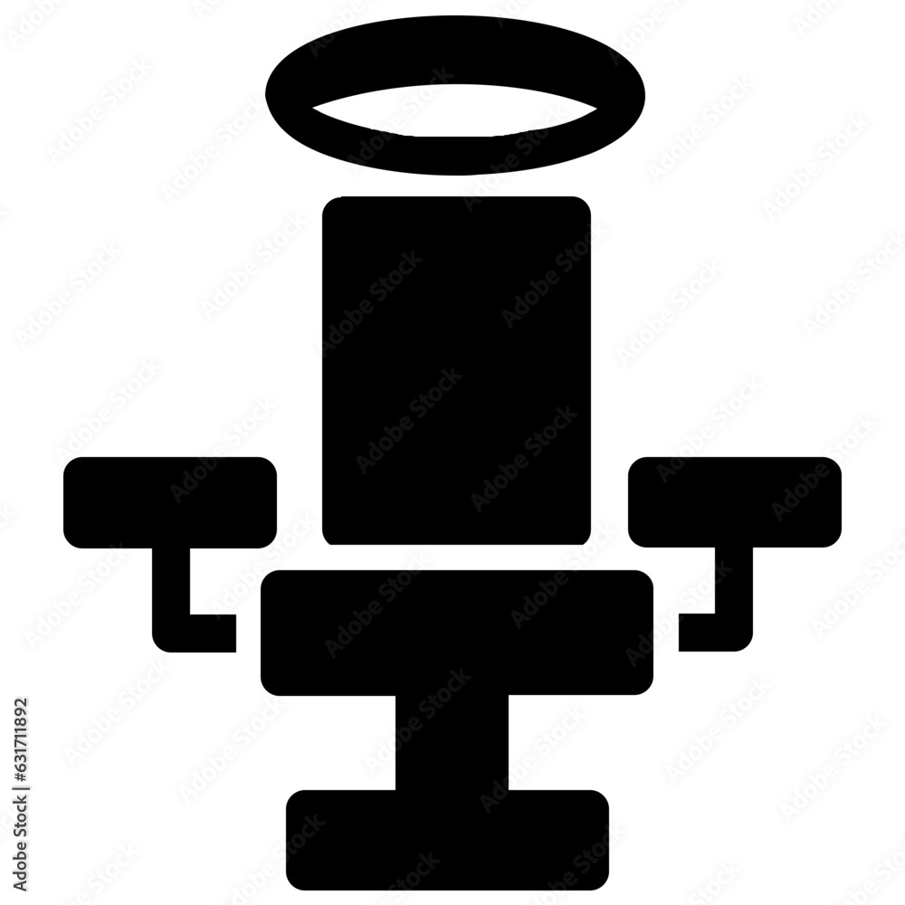 Simple Barber Chair Icon with Glyph Style Isolated on White Background. SVG Vector
Simple Barber Chair Icon with Glyph Style Isolated on White Background. SVG Vector