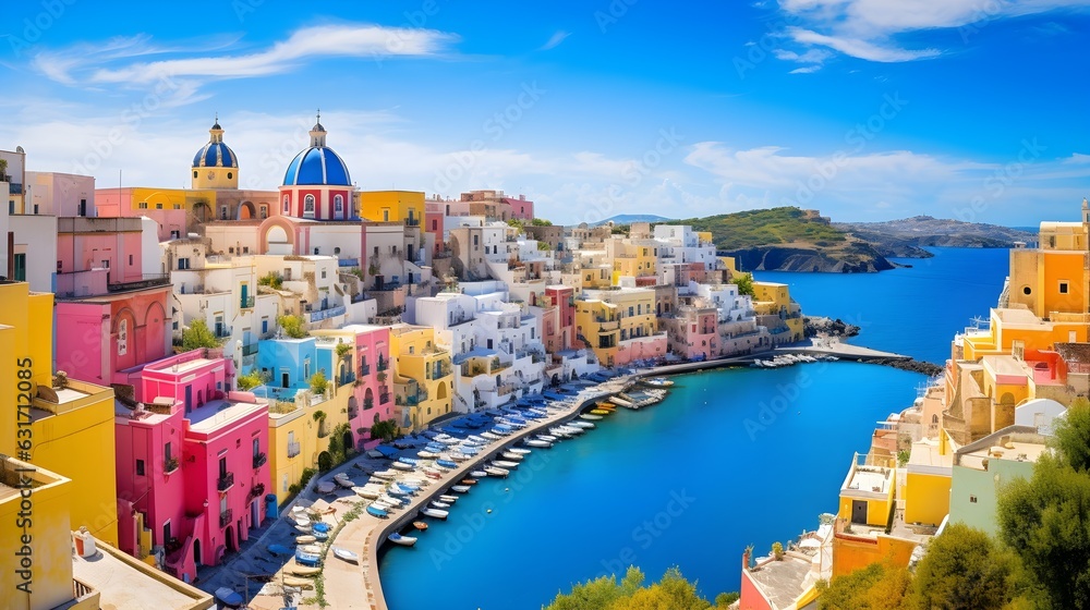 The Vivid Colours of Procida Houses: A Portrait of Southern Italy