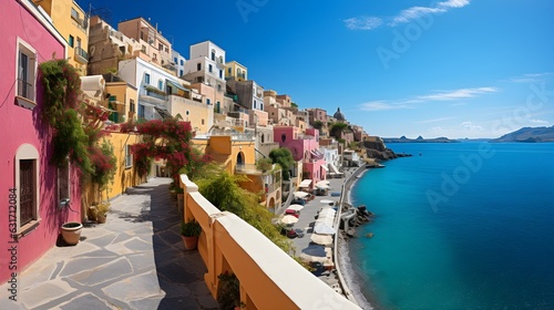The picturesque island of Procida: A Carnival of Coloured Houses
