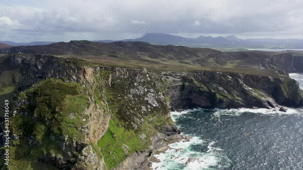Aerial view of Horn Head by Dunfanaghy in County Donegal, Irleland Aerial view of Horn Head by Dunfanaghy in County Donegal, Irleland