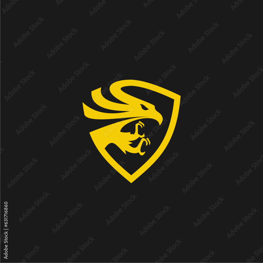 shield with wings shield with wings