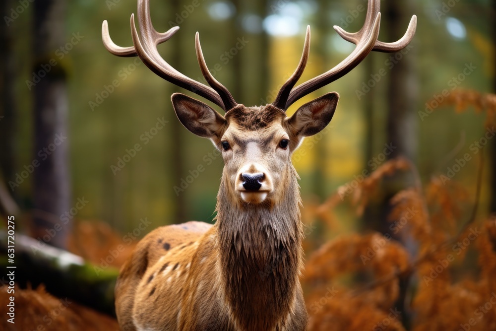 Fototapeta premium Deer in forest
